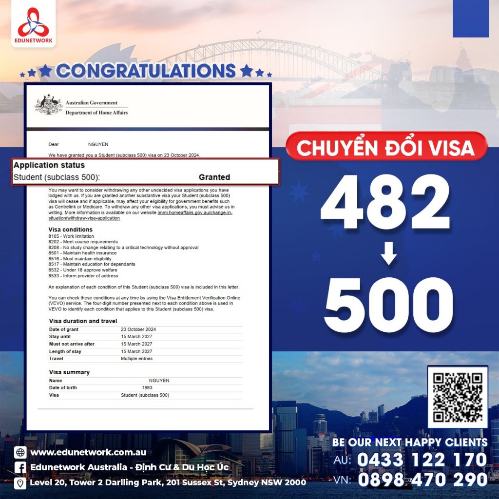 visa 482 chuyen doi visa 500