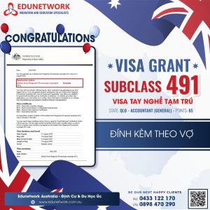 visa 491 dinh kem vo