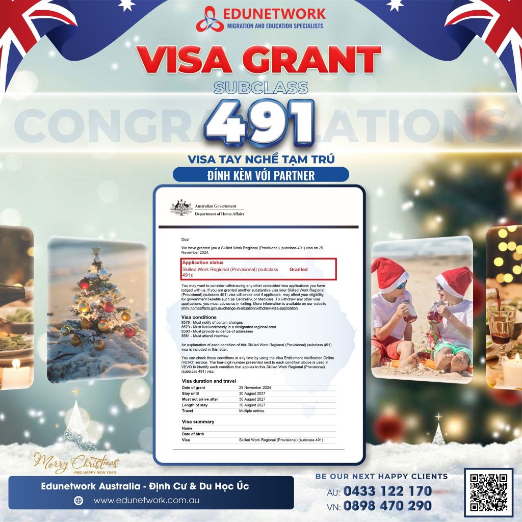 visa 491 huy coe